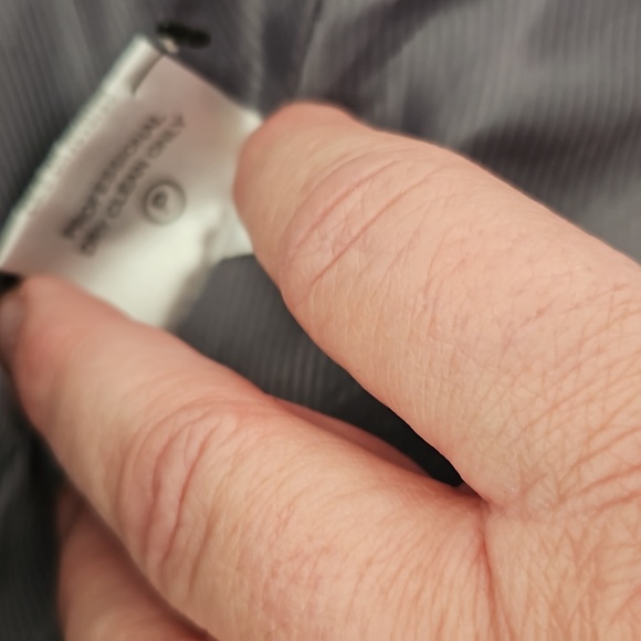 Calvin Klein wool blend black coat - Picture 6 of 11